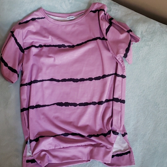 H-DSTORY Amazob Women Oversized Loose Fit Basic Top size Large - Picture 2 of 8